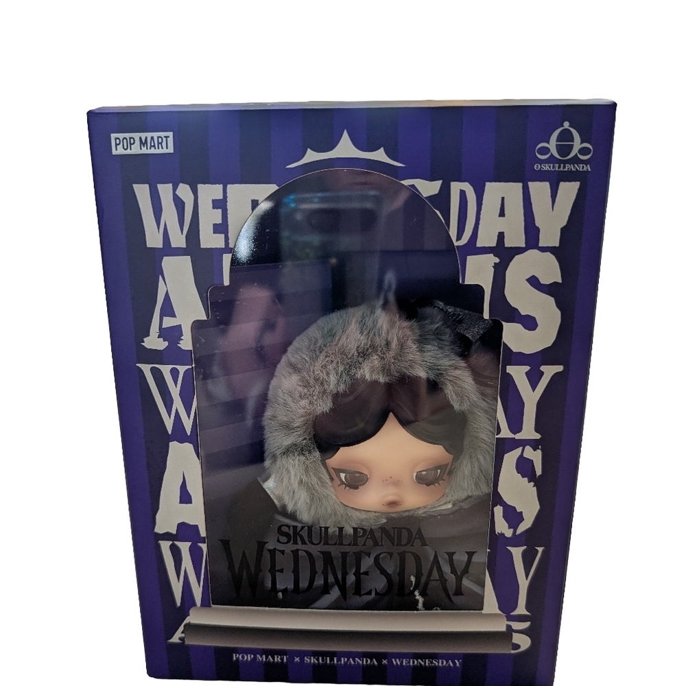 SKULLPANDA × Wednesday Plush (Nevermore Academy Uniform Version) - Picture 9 of 10